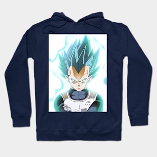 blue Vegeta Hot Coffee Hoodie